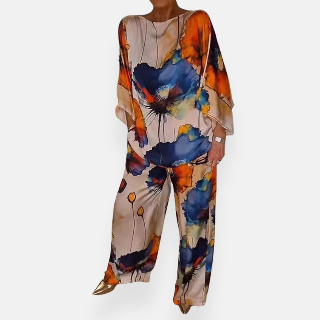Aurélia | Ensemble fluide imprimé floral