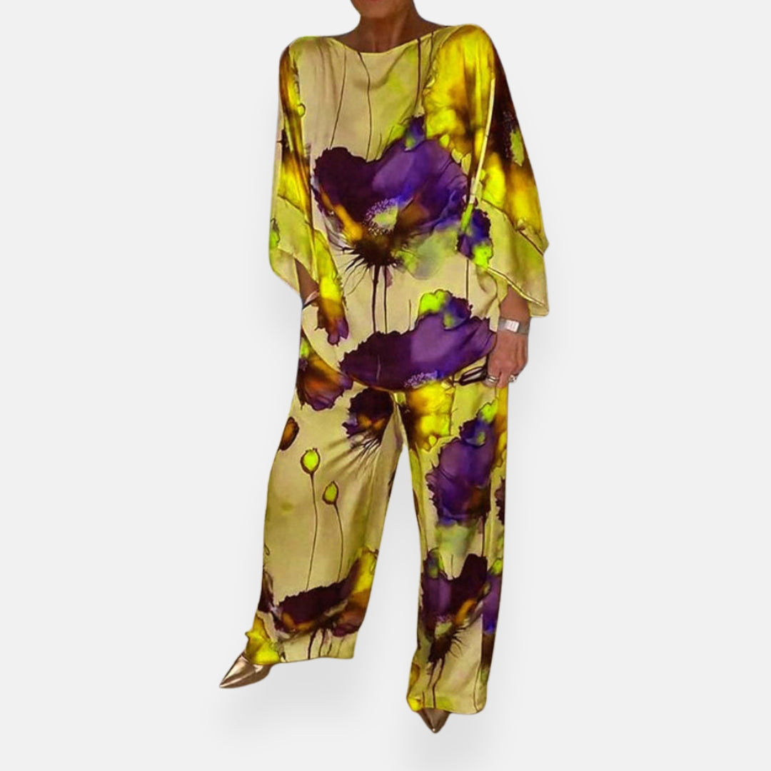 Lyanna | Ensemble fluide imprimé floral
