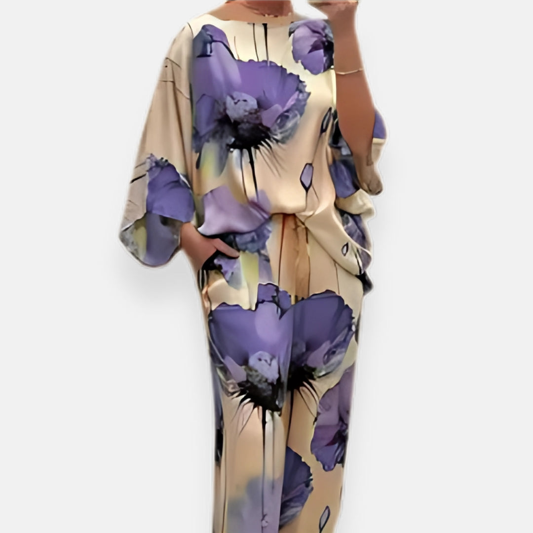 Vanina | Ensemble fluide imprimé floral