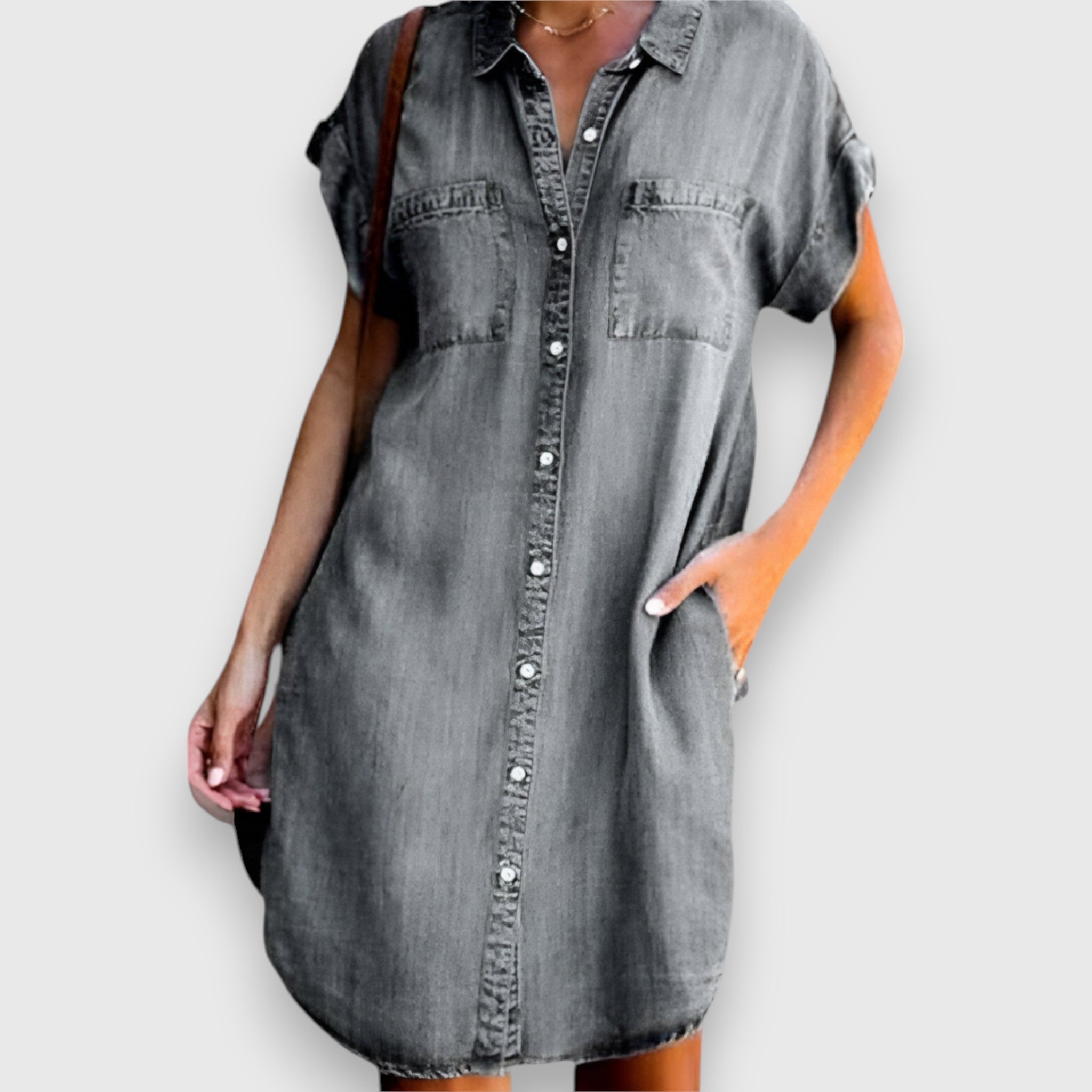 Paulina | Robe en Denim