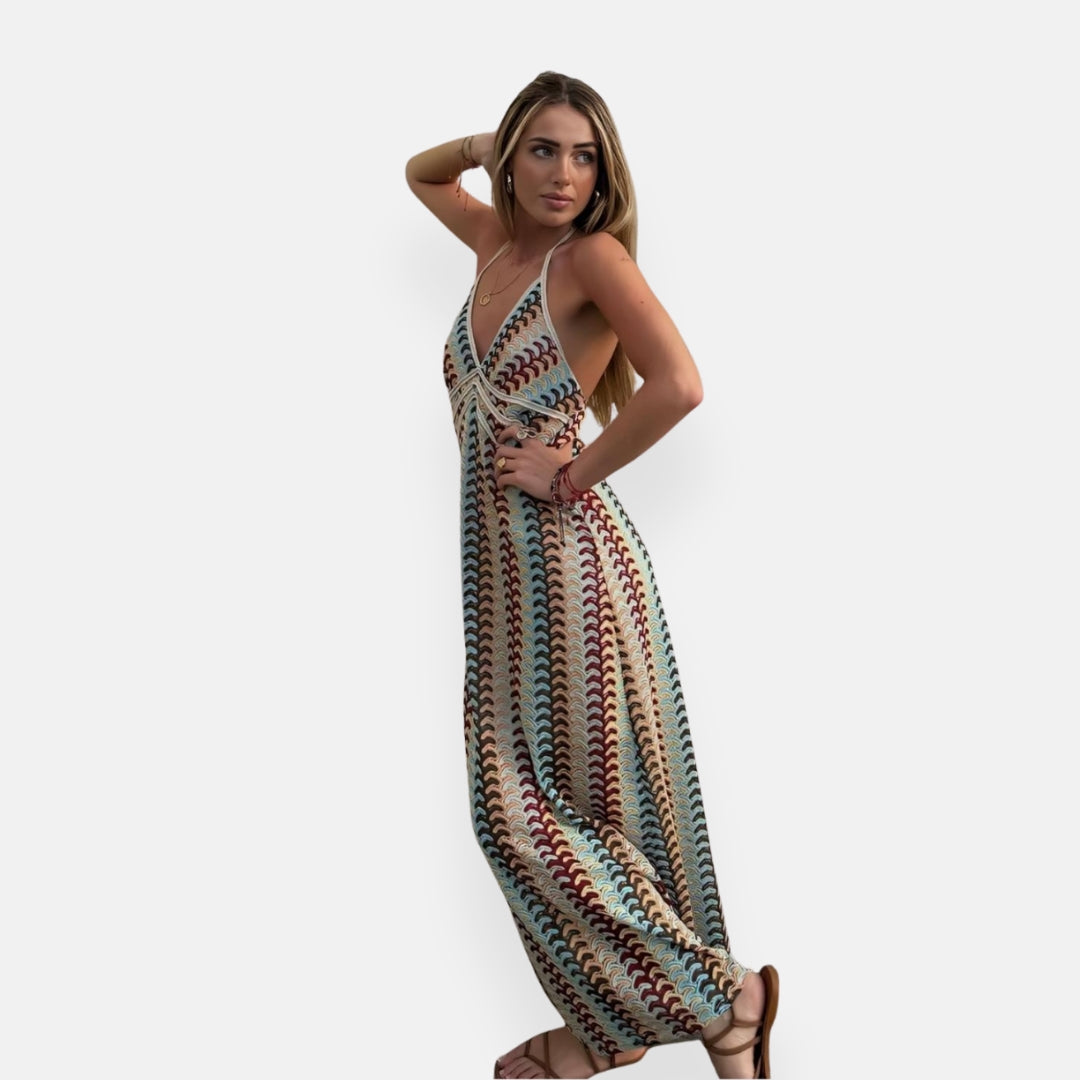 Liné | Robe longue en crochet