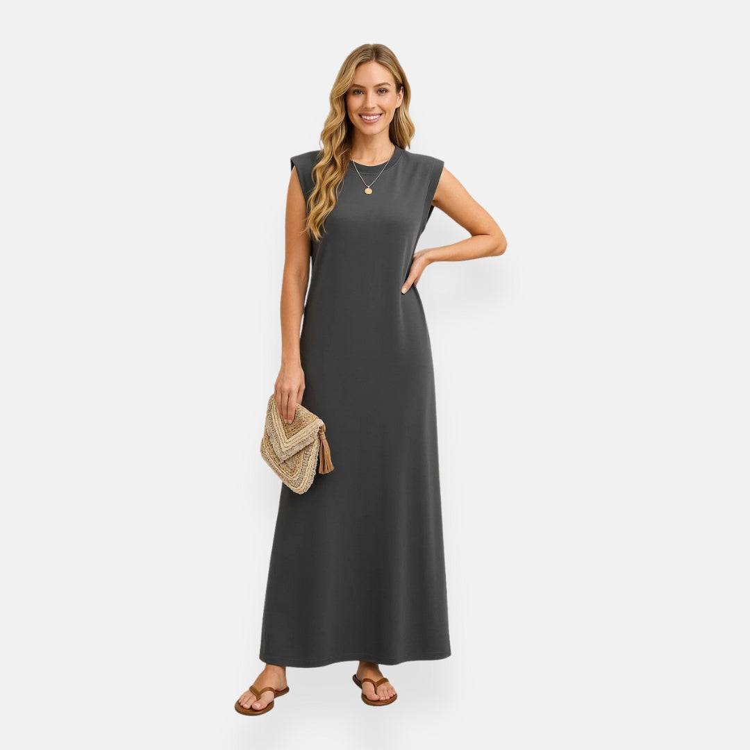 Emma | Robe longue fluide élégante