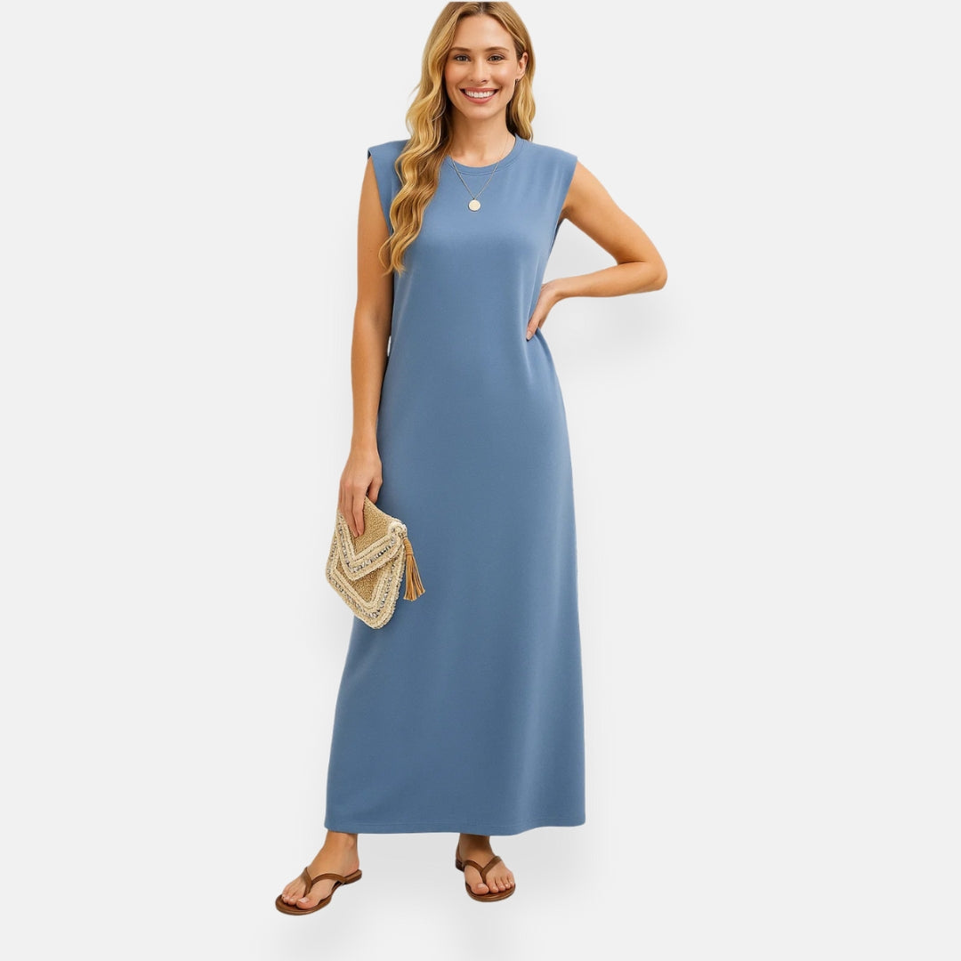 Emma | Robe longue fluide élégante