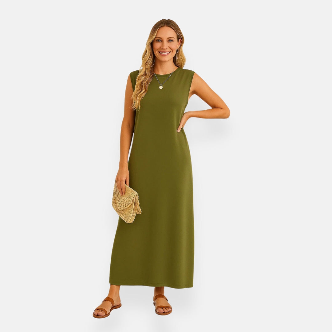 Emma | Robe longue fluide élégante