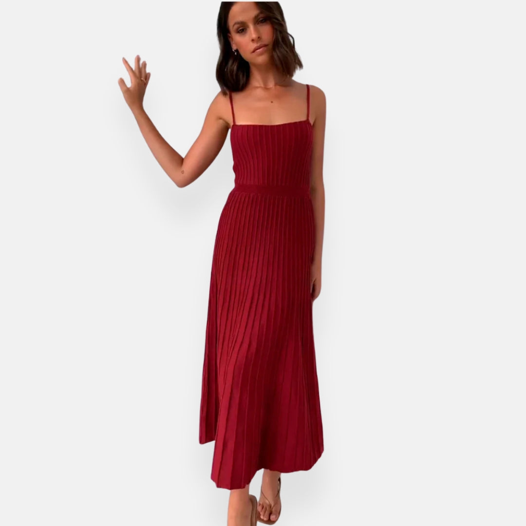 Marina | Robe longue colorée fluide