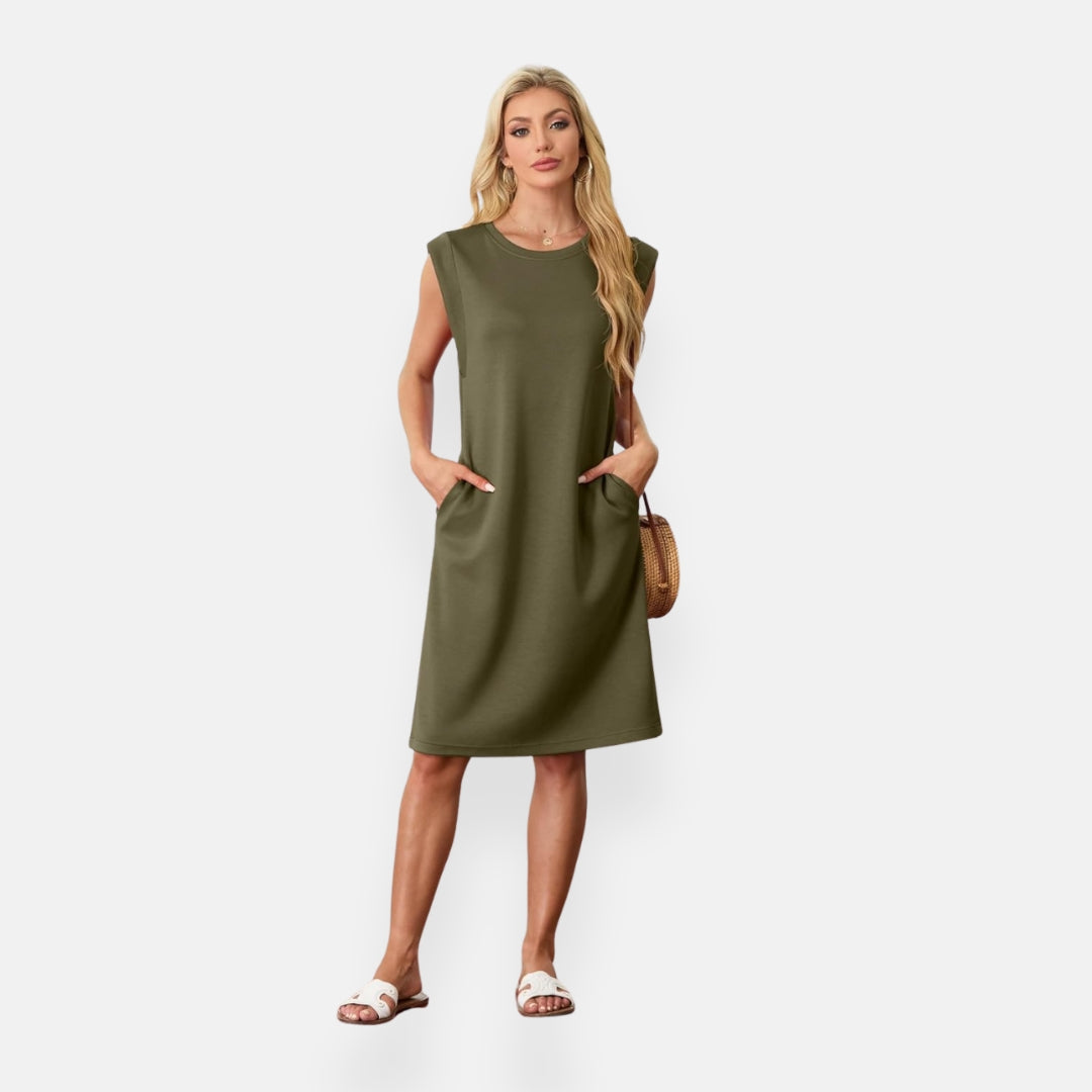 Ramon | Robe midi fluide infroissable