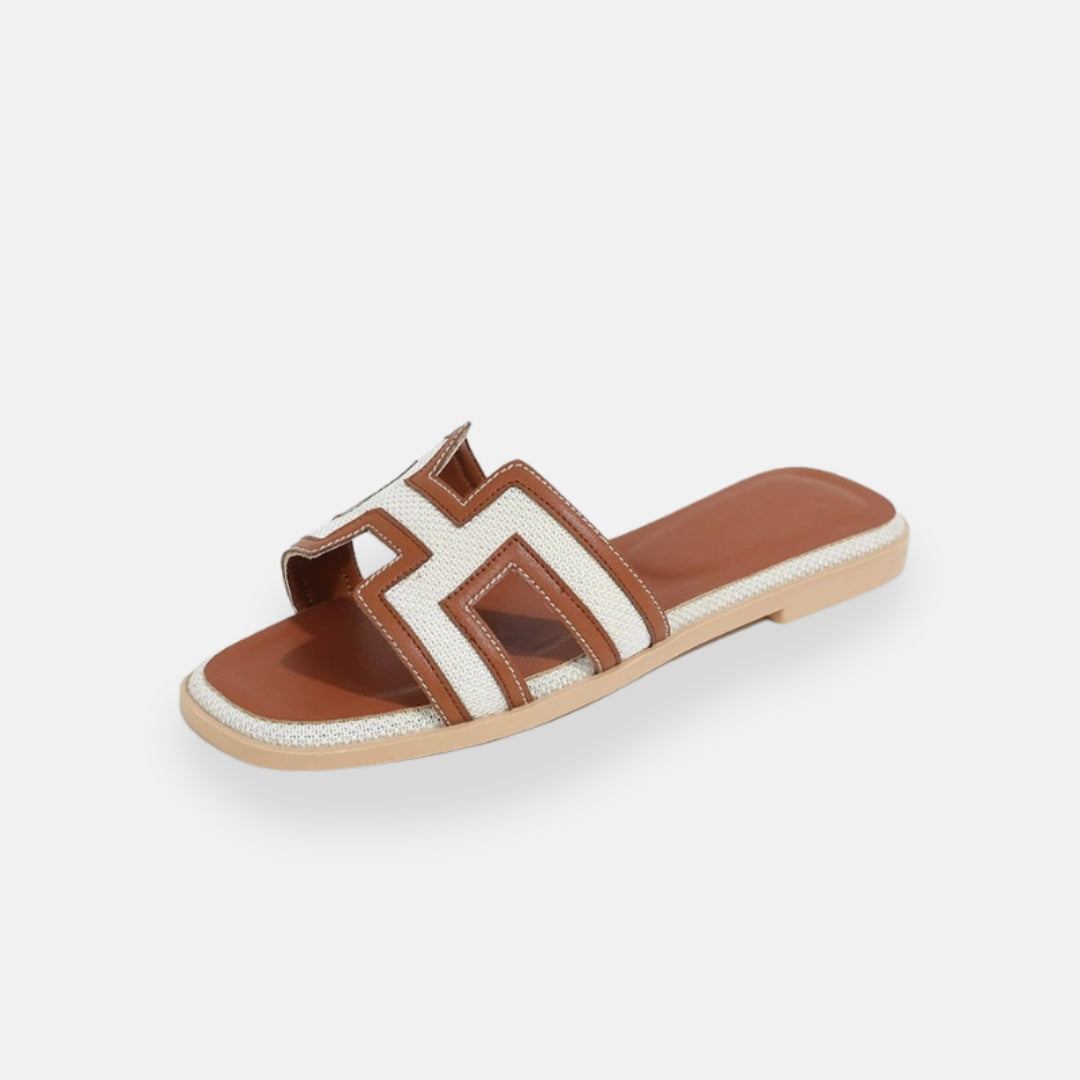 Alma | Mules ajourées tissées