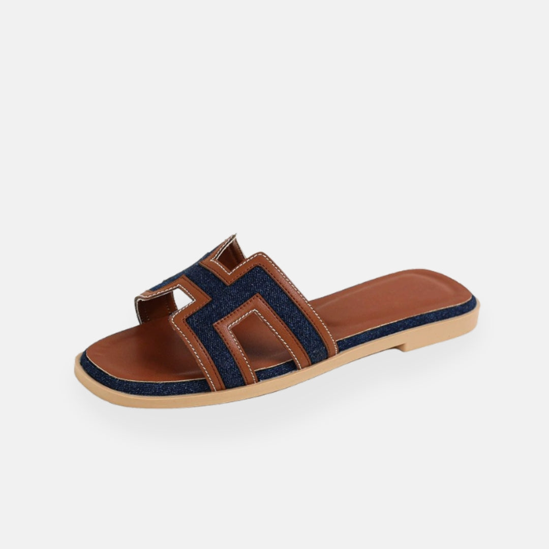 Alma | Mules ajourées tissées