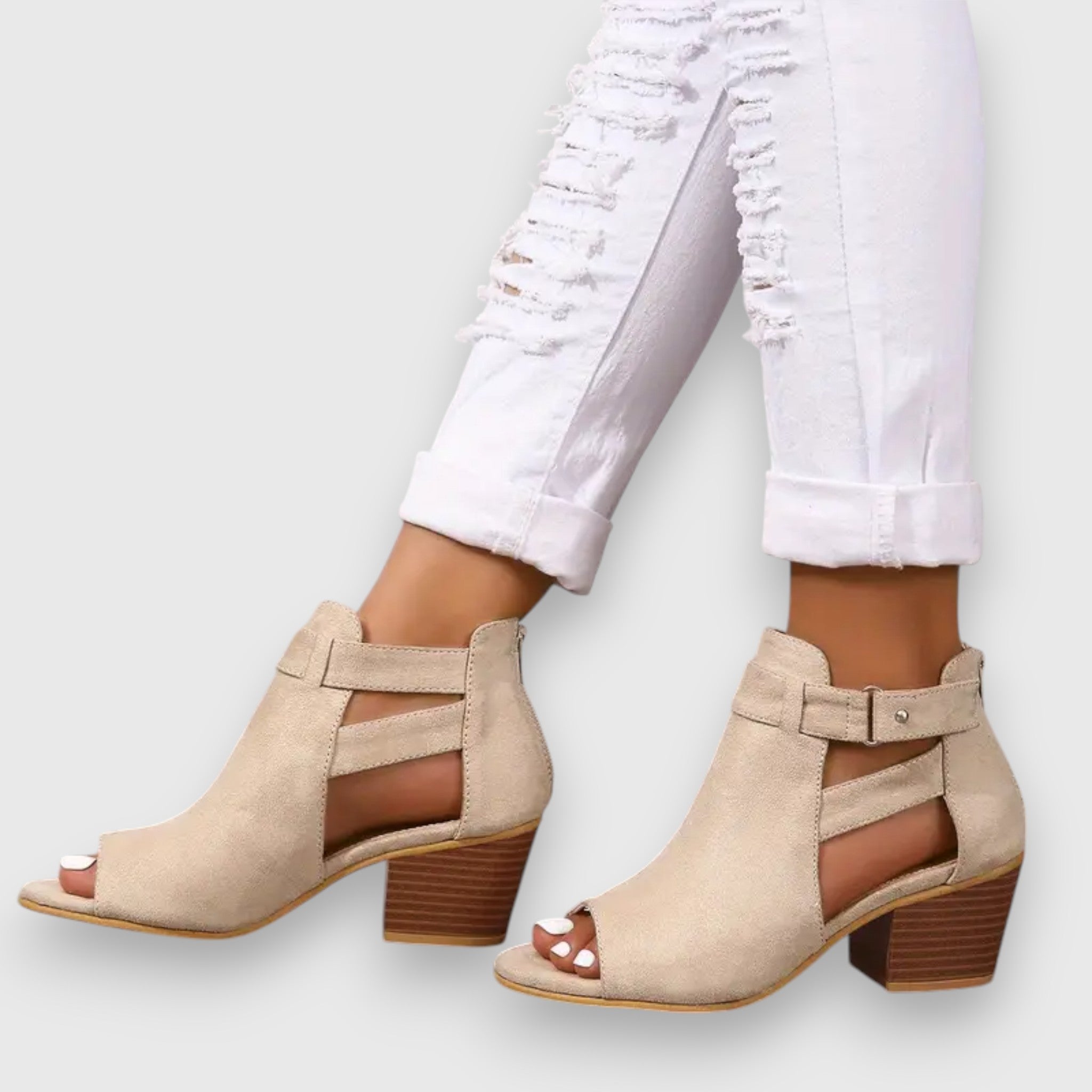 Nadine | Sandales à talons épais