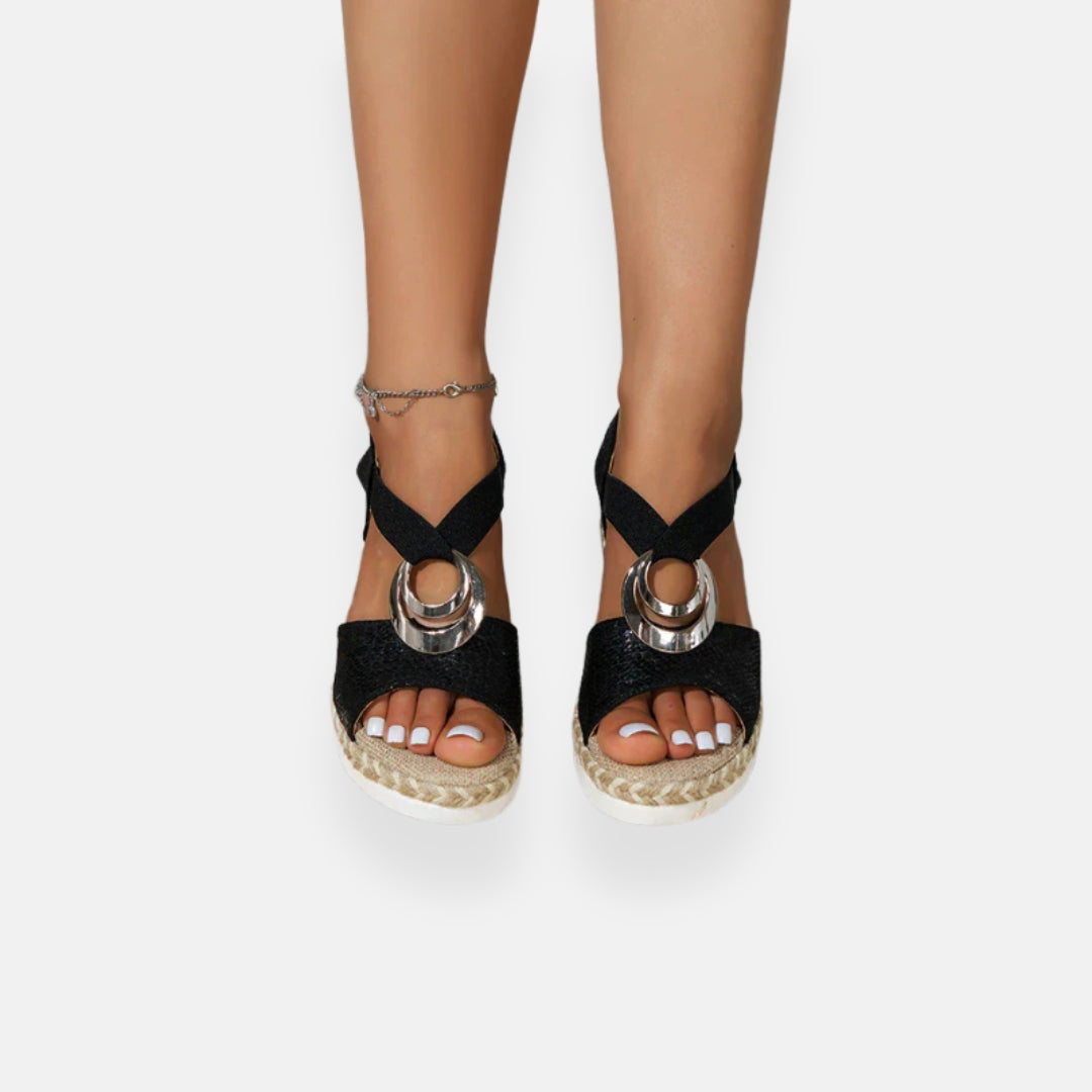 Wedge | Sandales orthopédiques à talon compensé