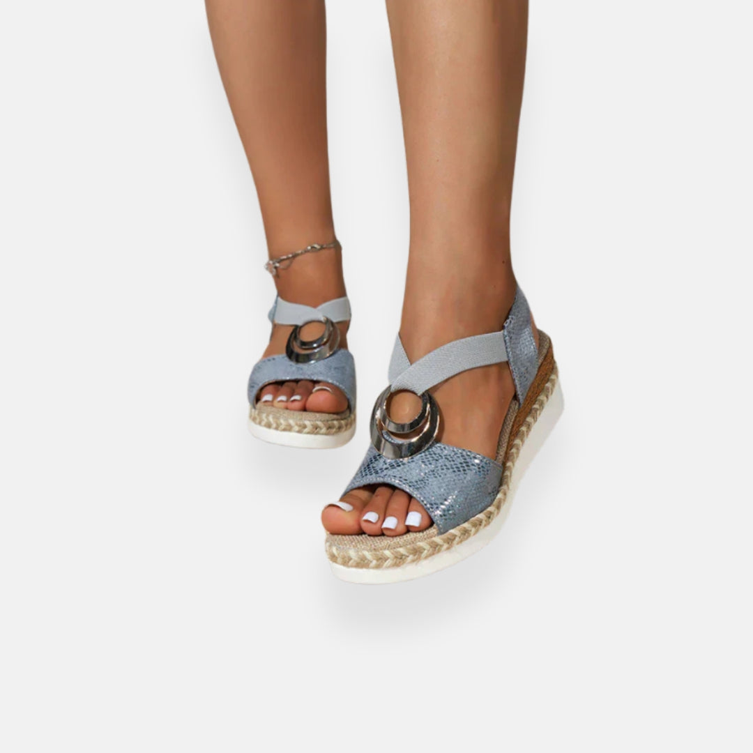 Wedge | Sandales orthopédiques à talon compensé