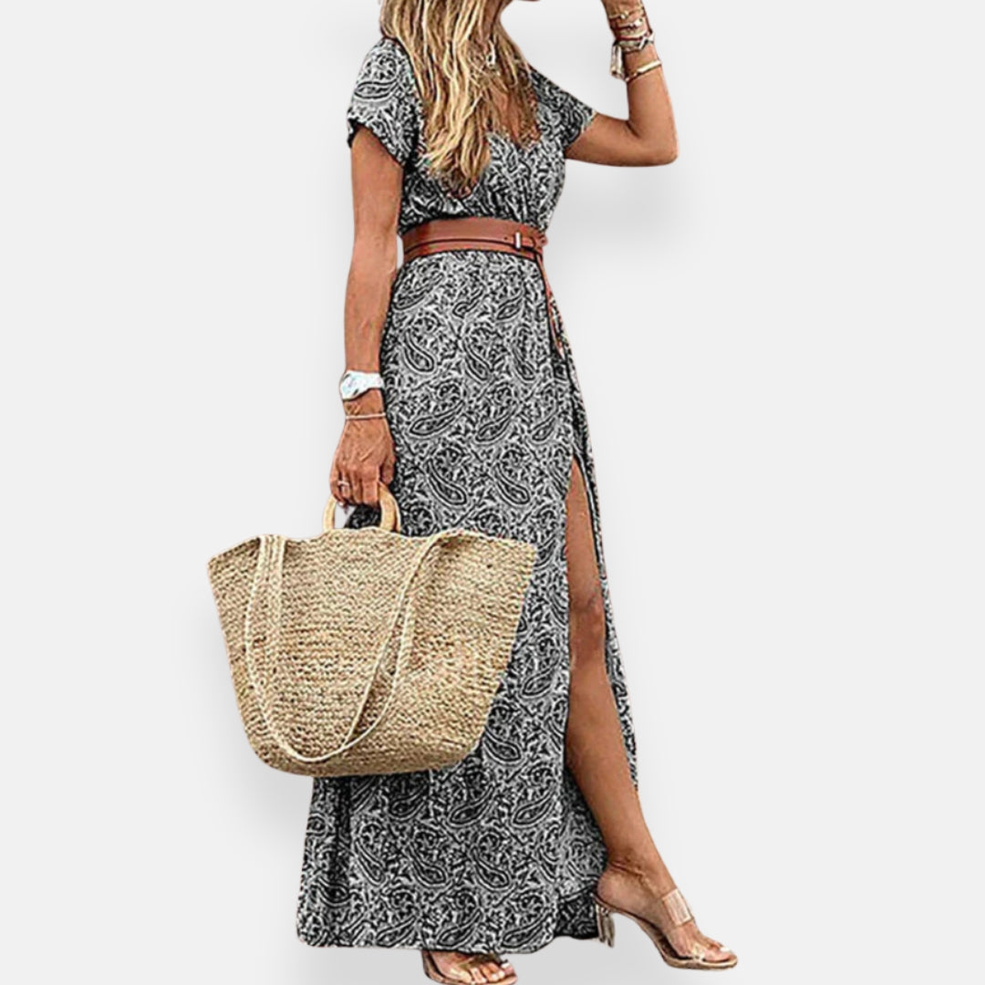 Sybella | Robe maxi boho fluide