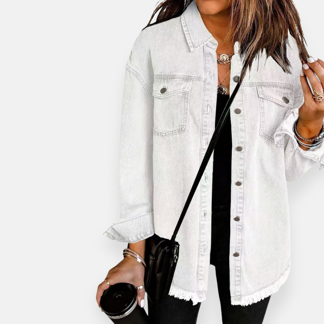 Katja | Veste en jean classique