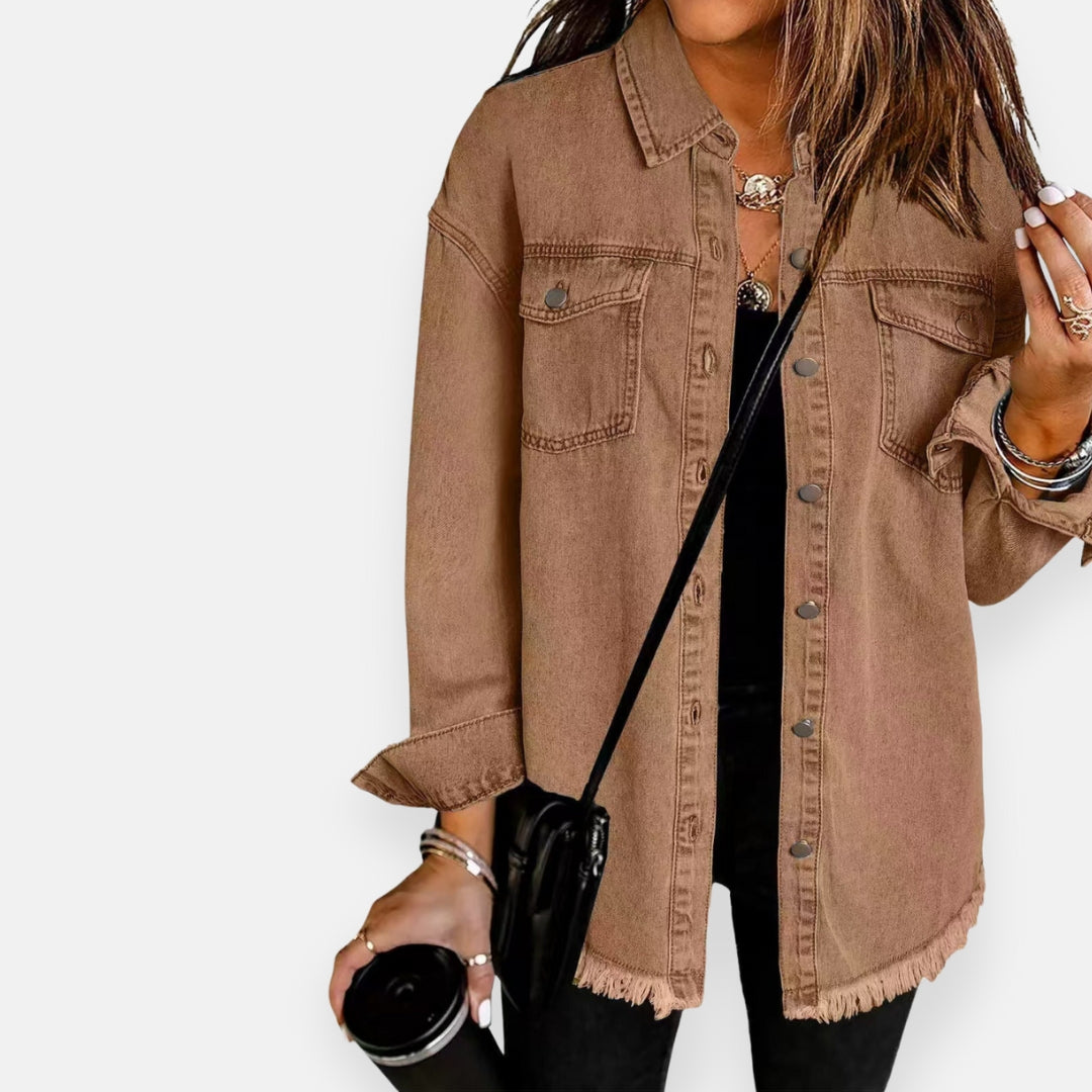 Katja | Veste en jean classique