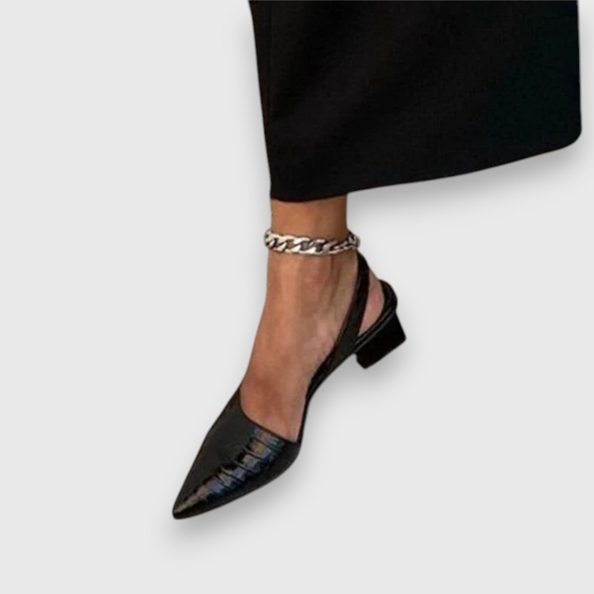 Nora | Escarpins Vintage à Talons Slingback