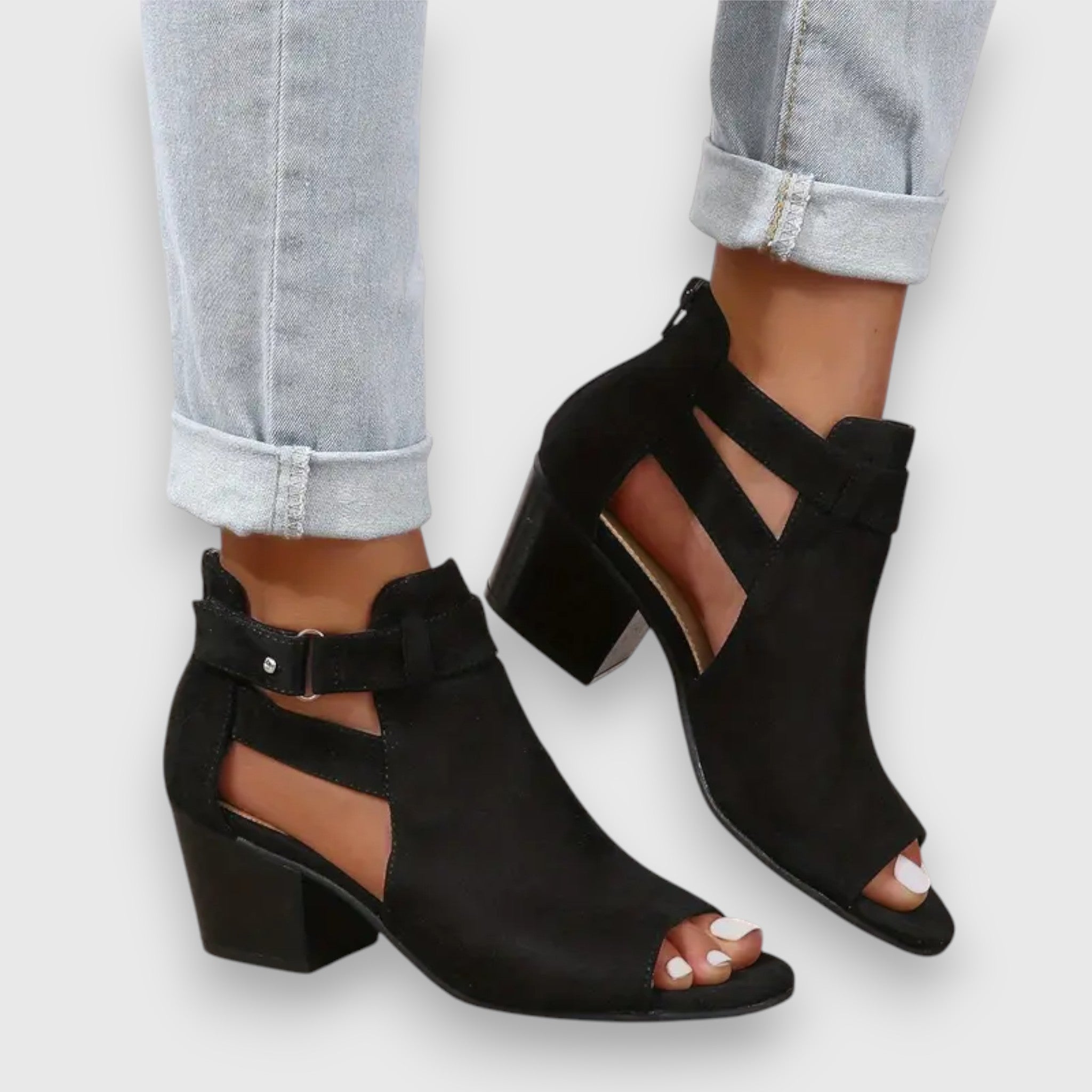 Nadine | Sandales à talons épais