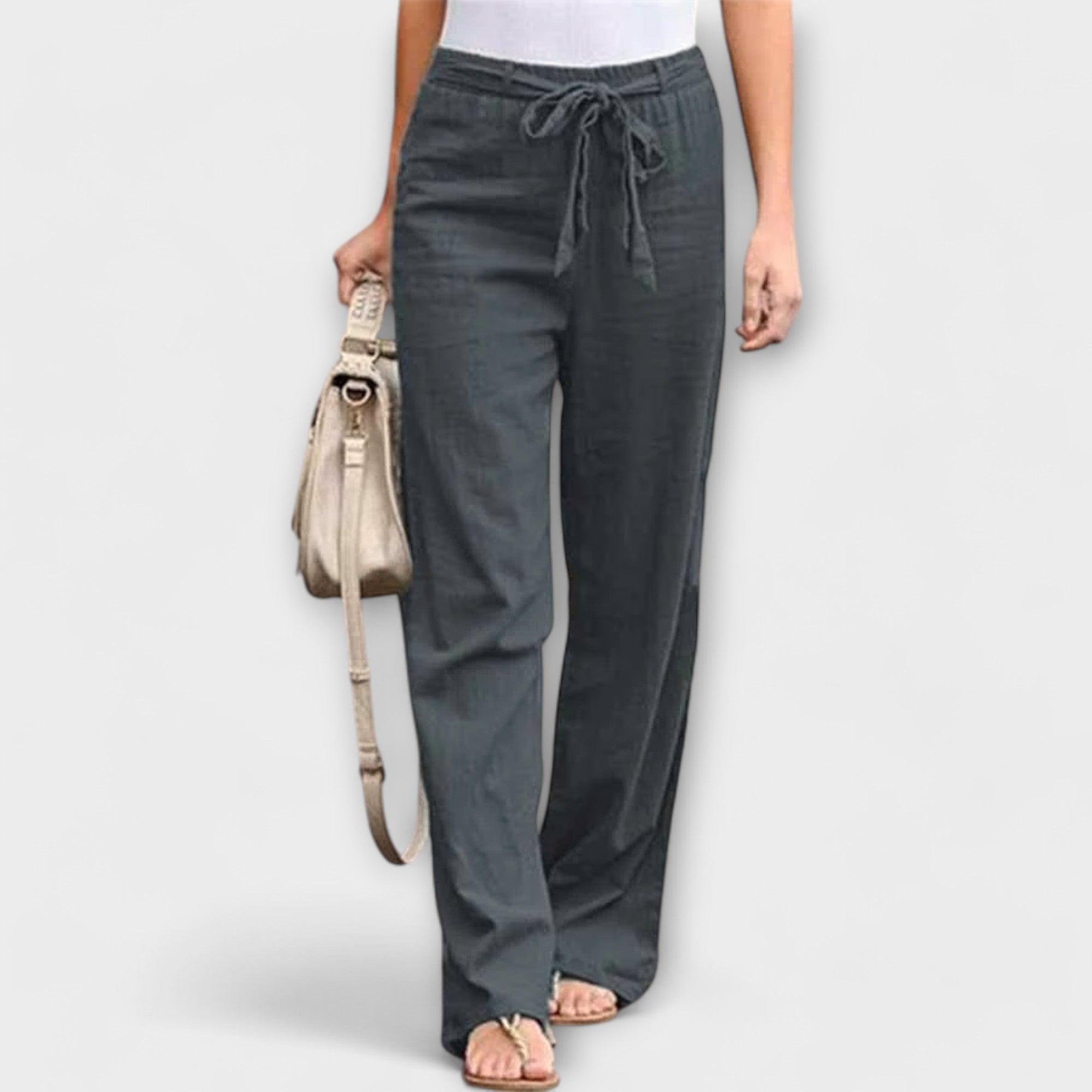 Loreen | Pantalon en Lin Léger