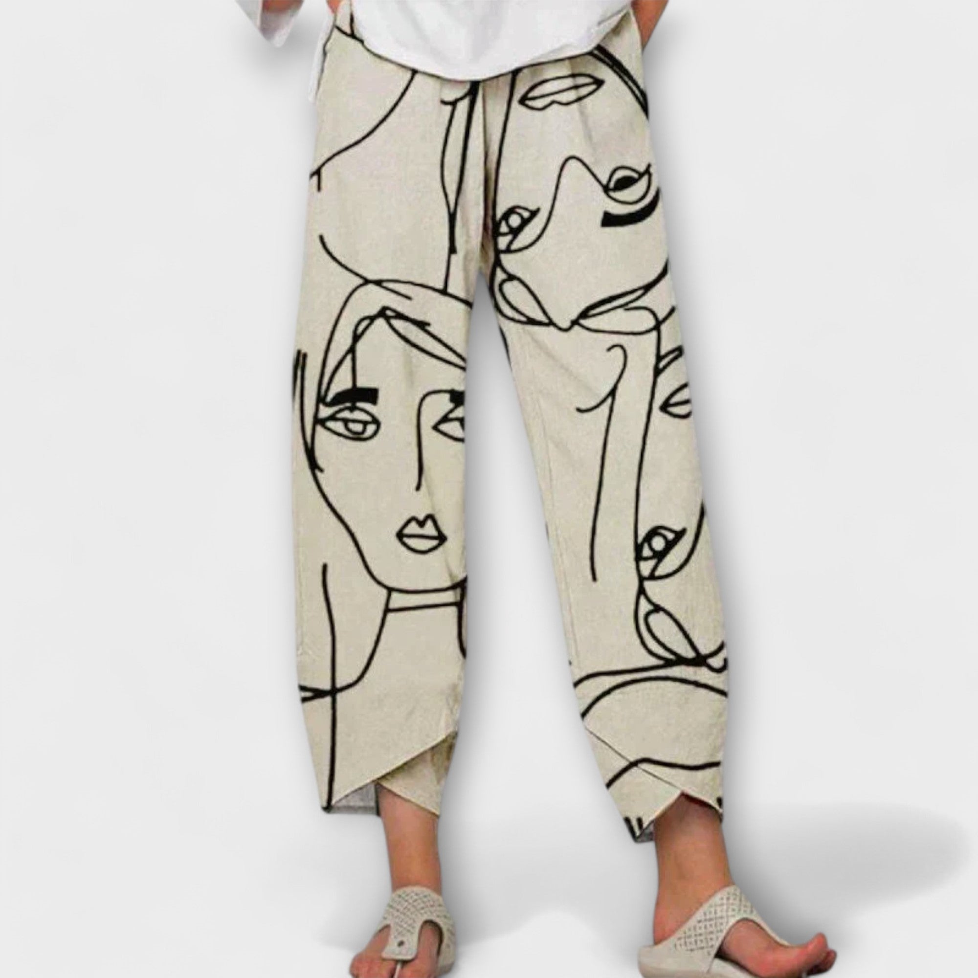 Nahia | Pantalon en lin