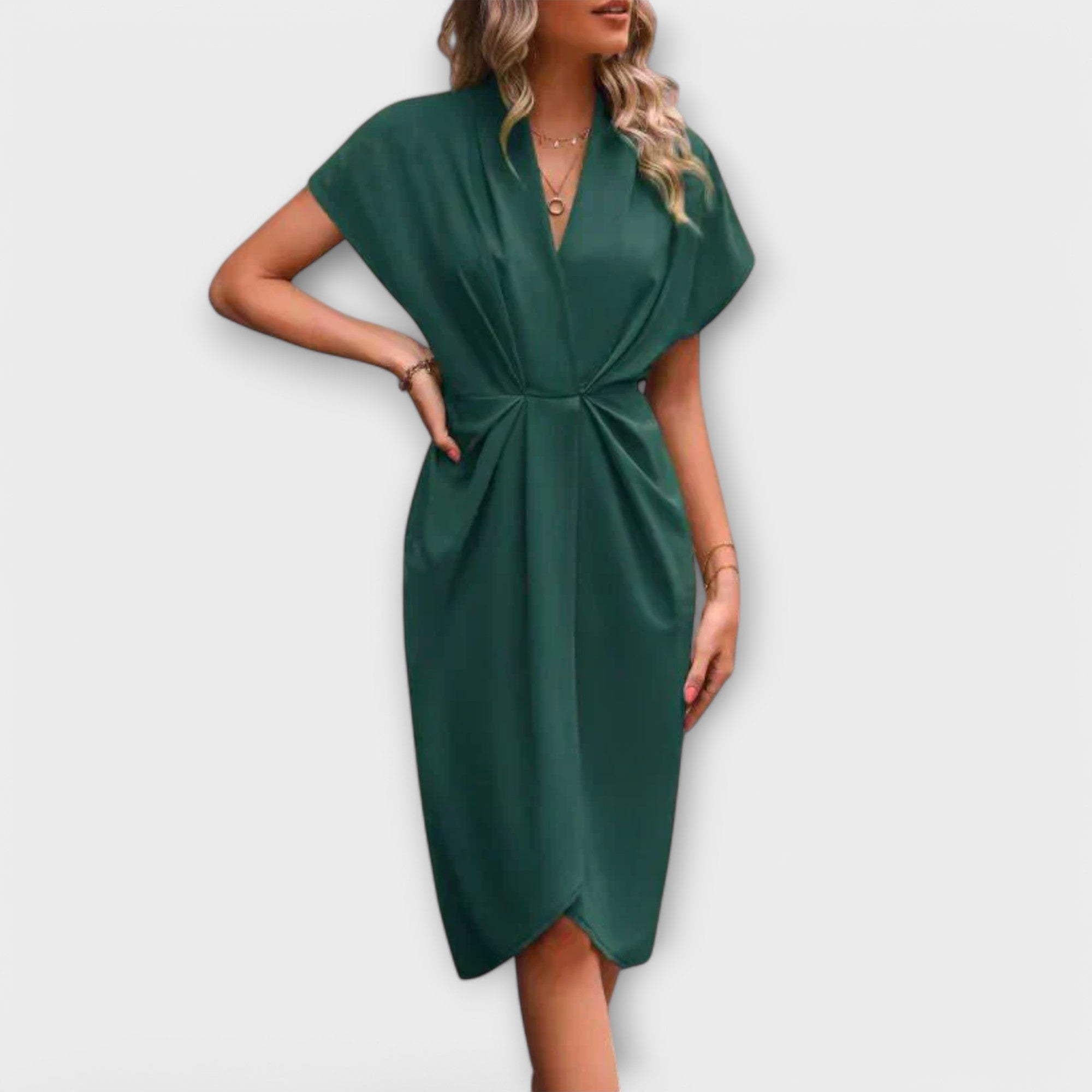 Serena | Robe Midi Portefeuille