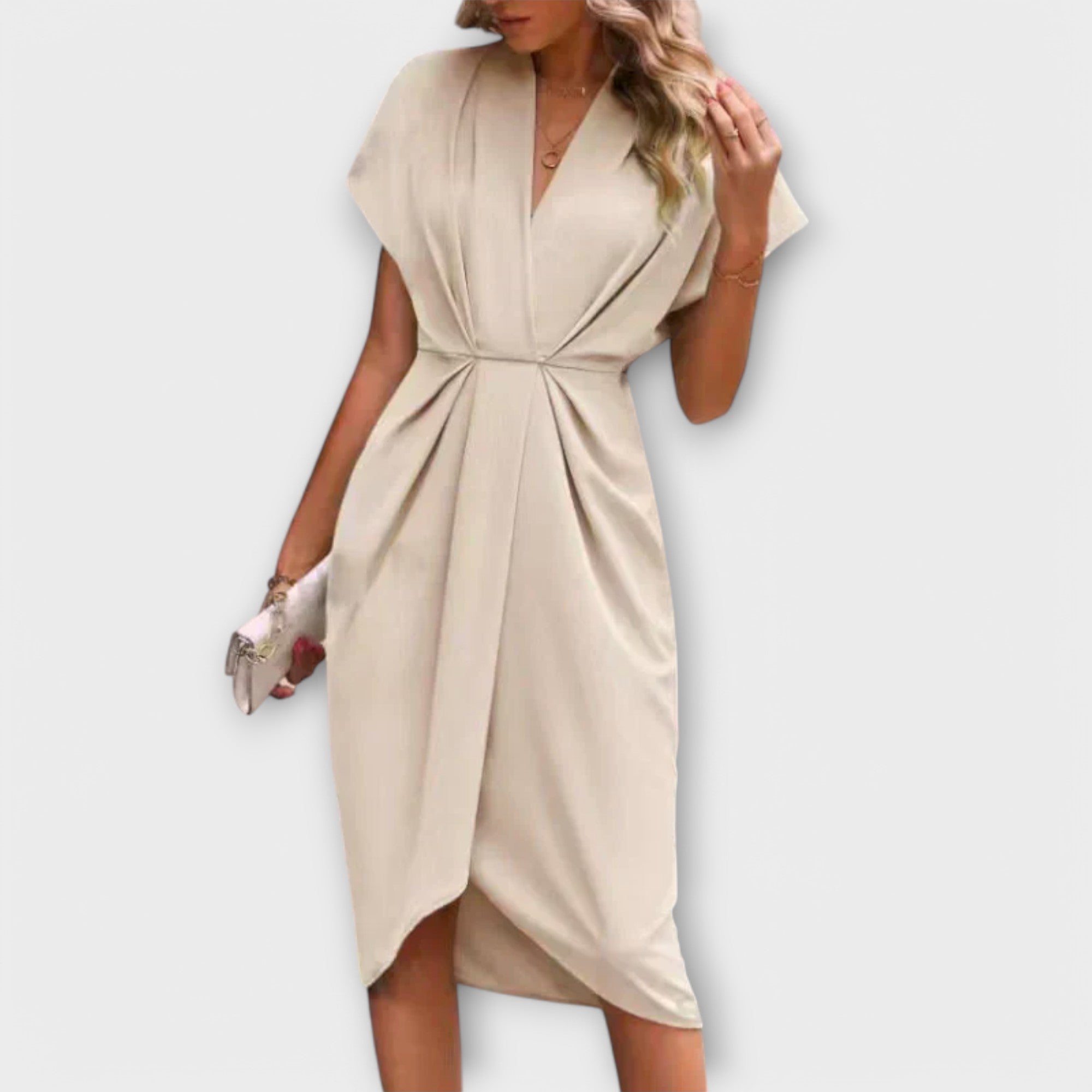Serena | Robe Midi Portefeuille