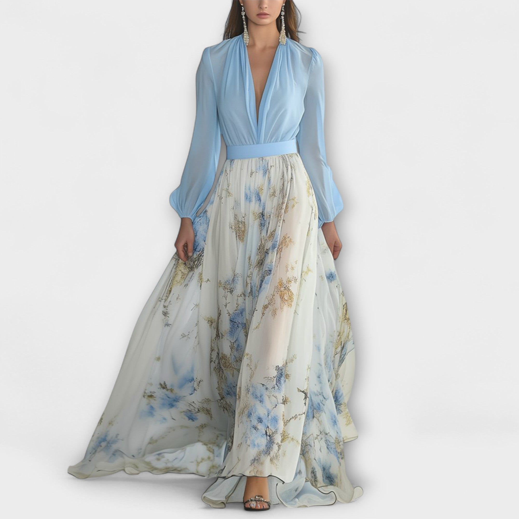 Harper | Robe Maxi à Fleurs
