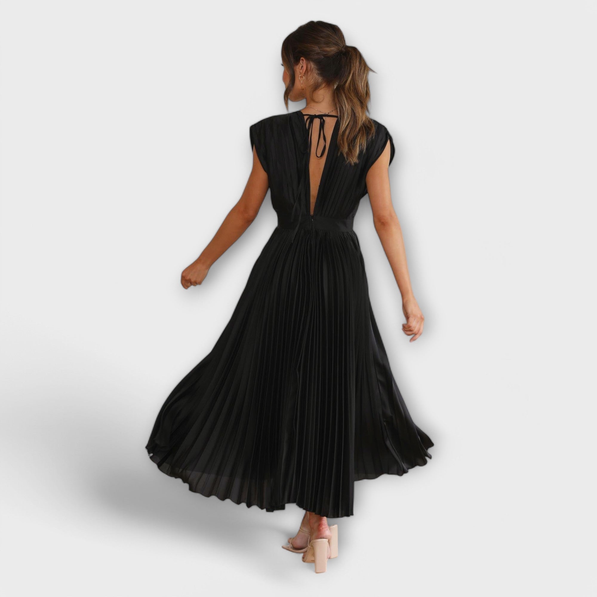 Maria | Robe plissée élégante