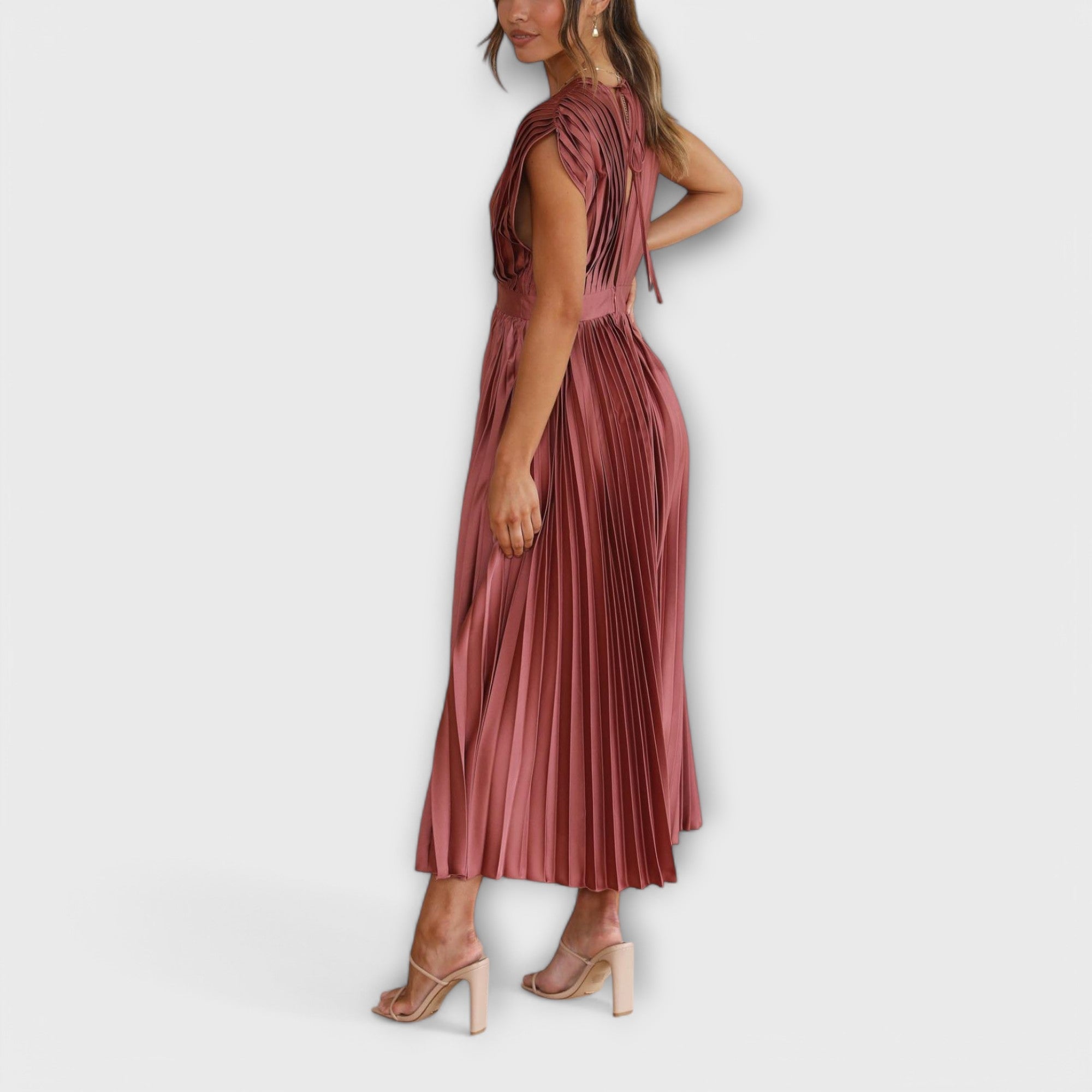 Maria | Robe plissée élégante