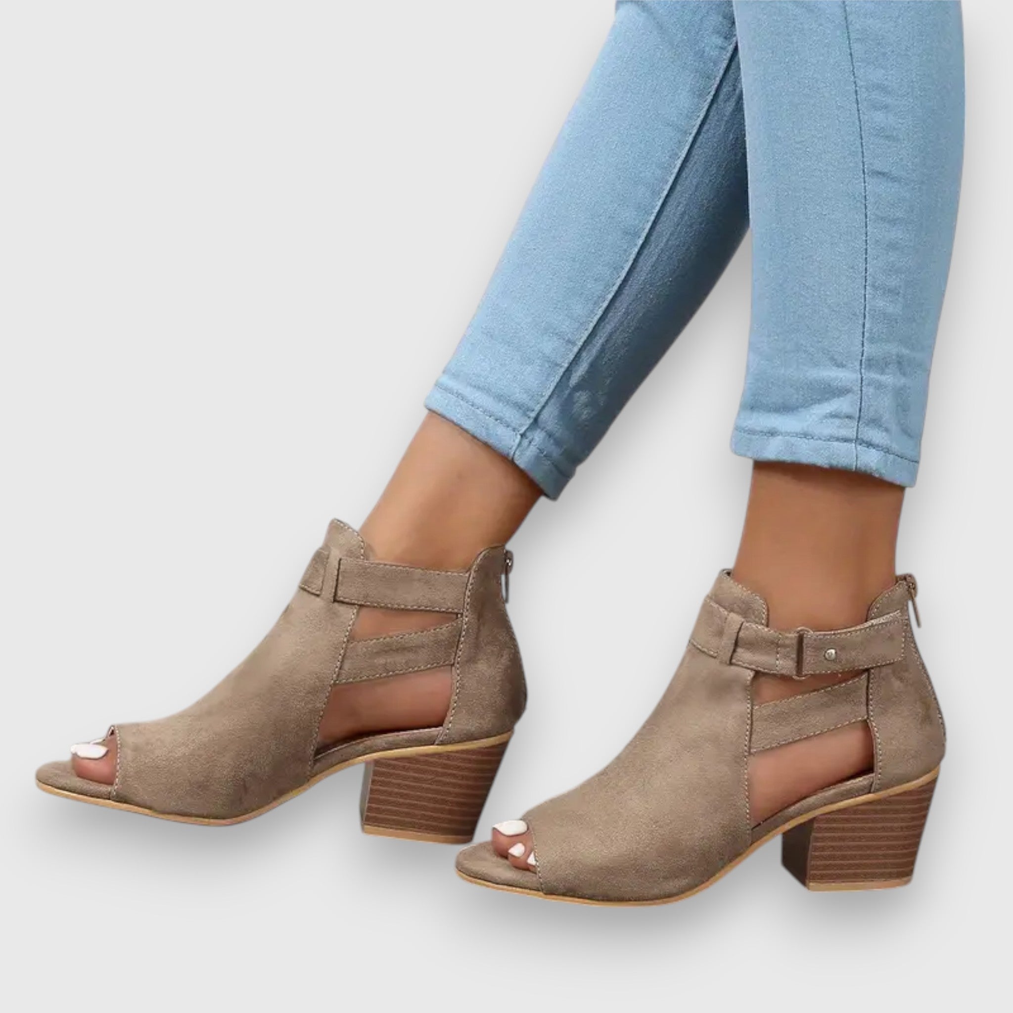 Nadine | Sandales à talons épais