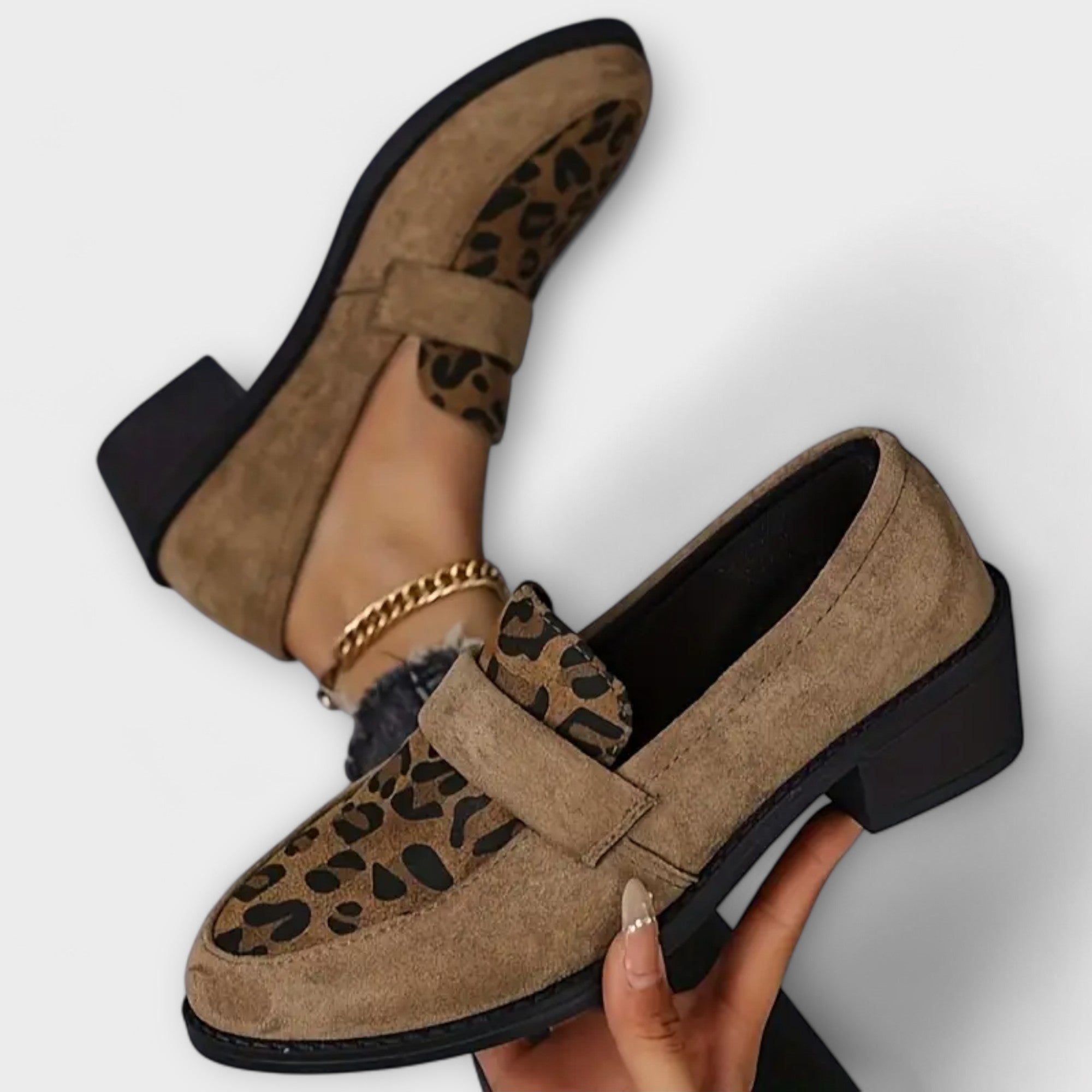 Tamara | Talons Orthopédiques Imprimé Léopard