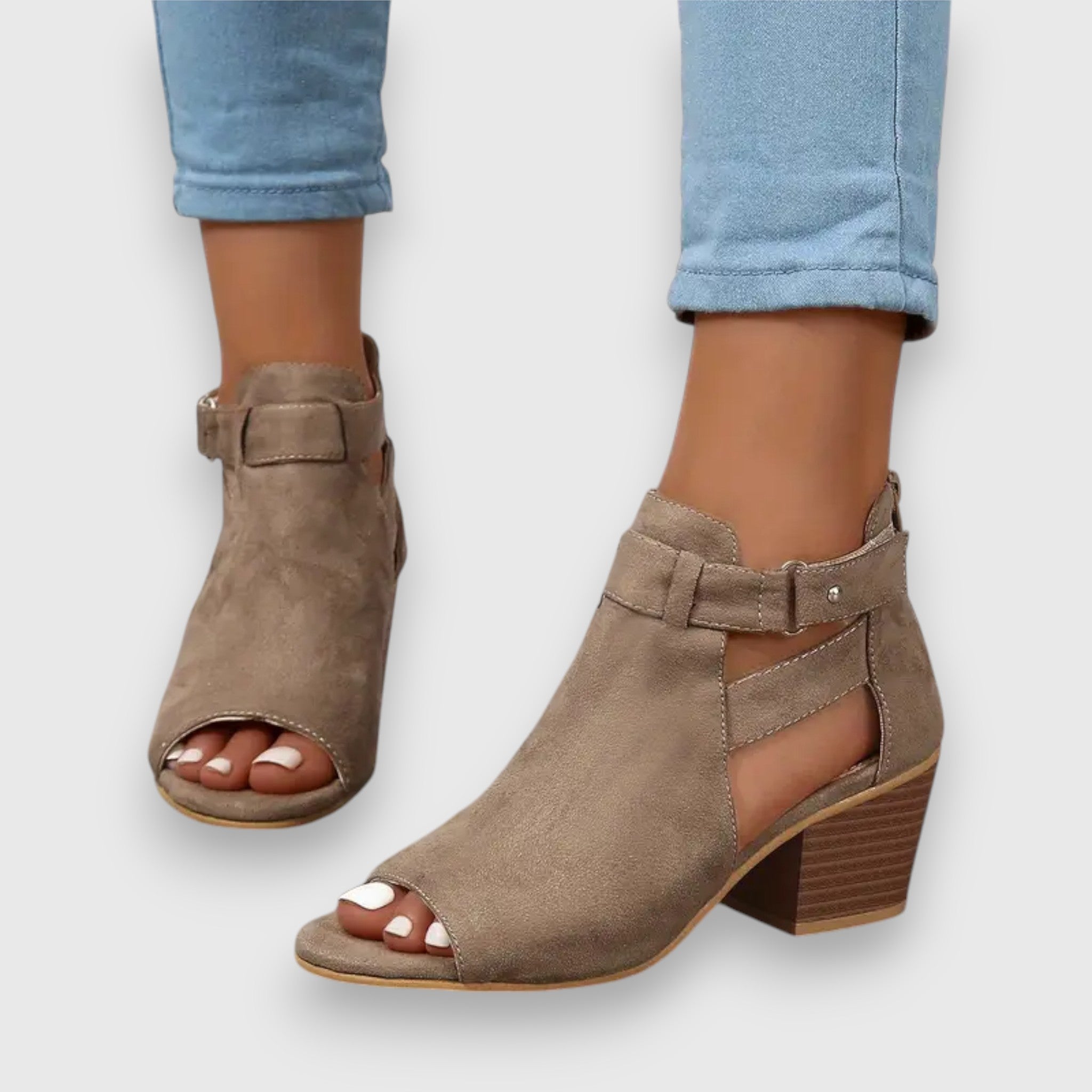 Nadine | Sandales à talons épais