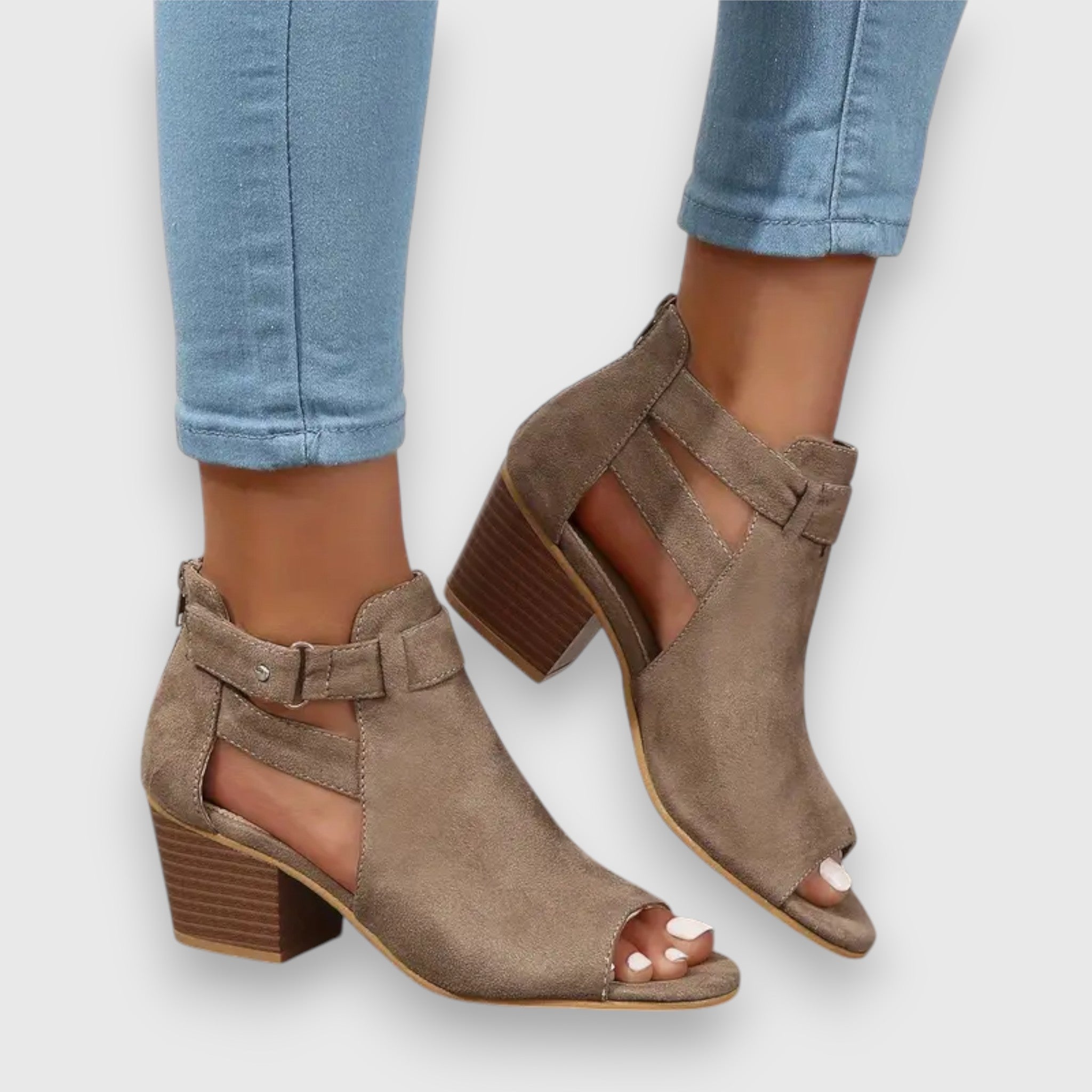 Nadine | Sandales à talons épais