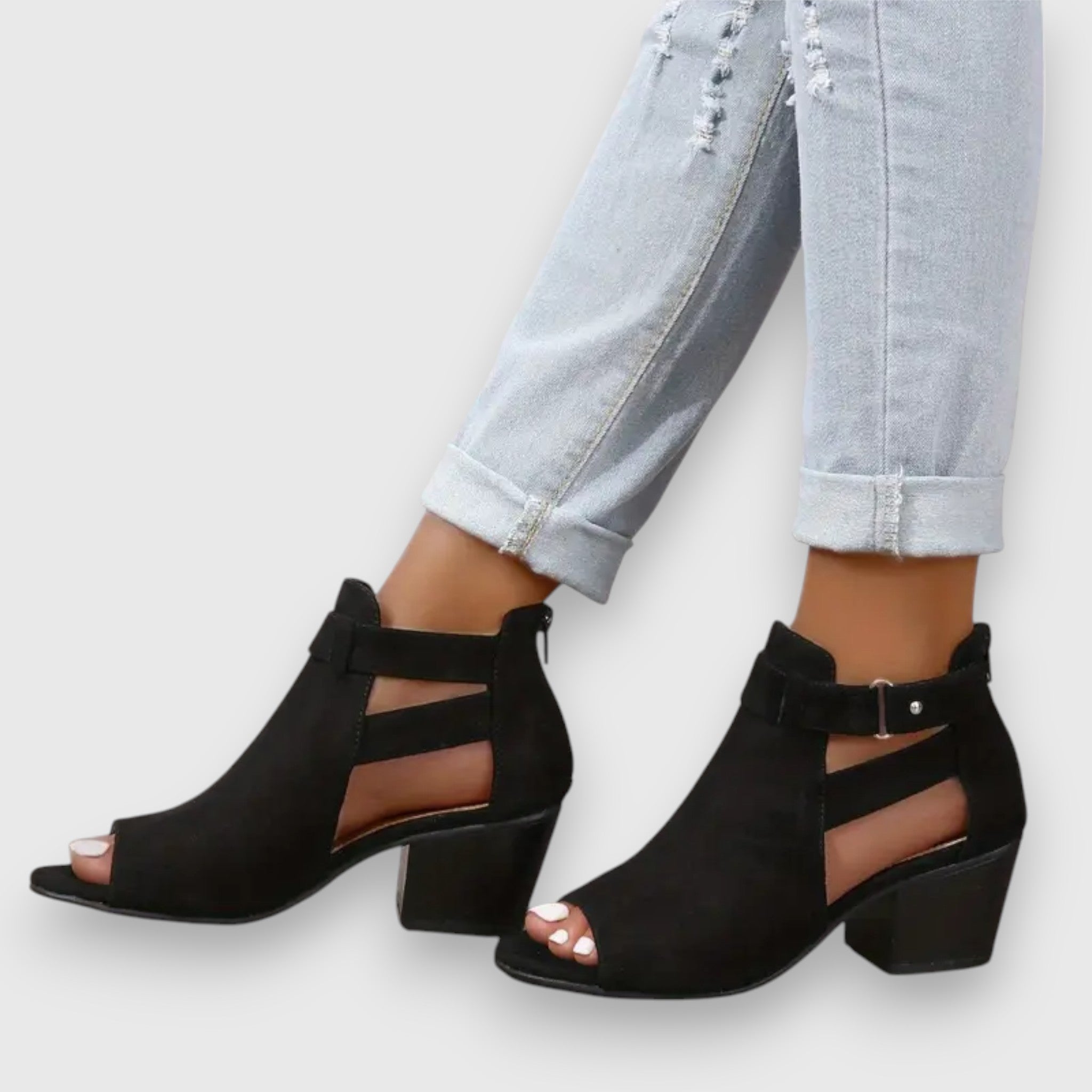 Nadine | Sandales à talons épais