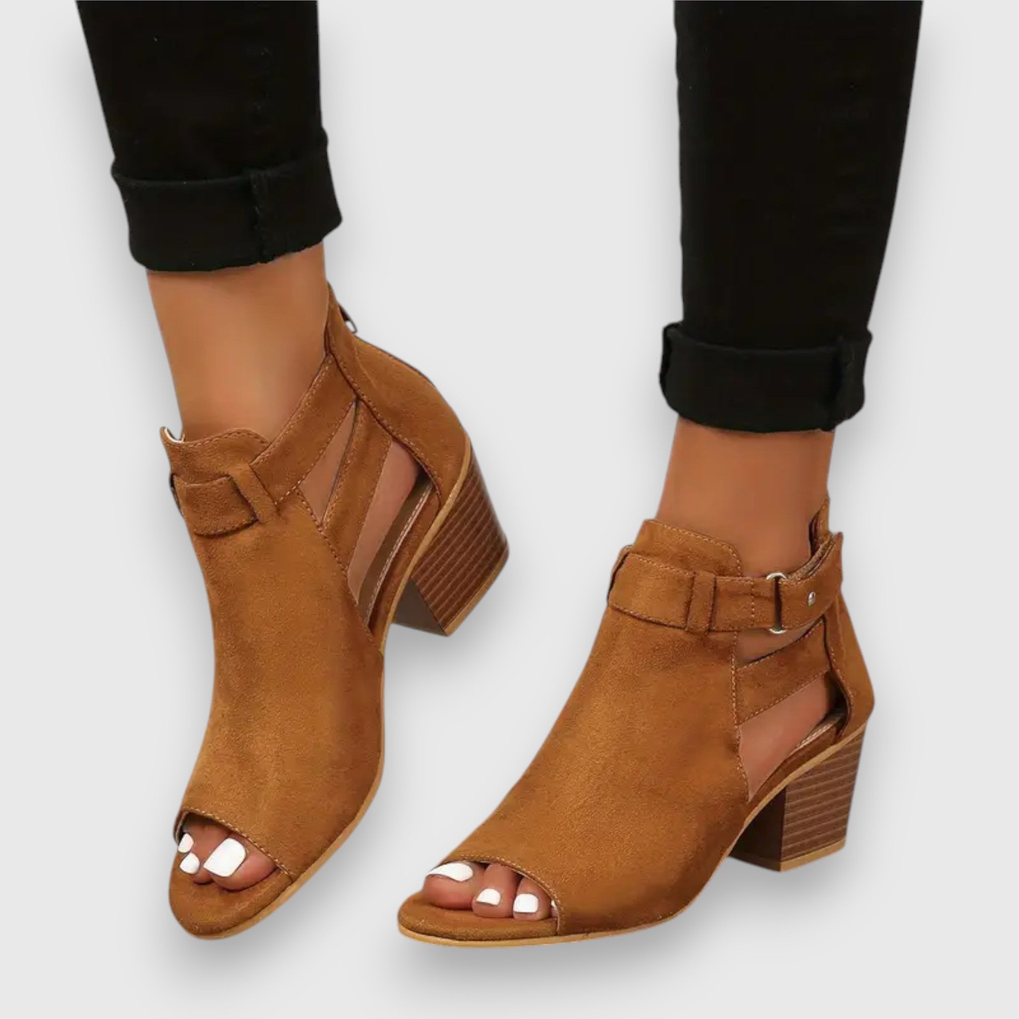 Nadine | Sandales à talons épais