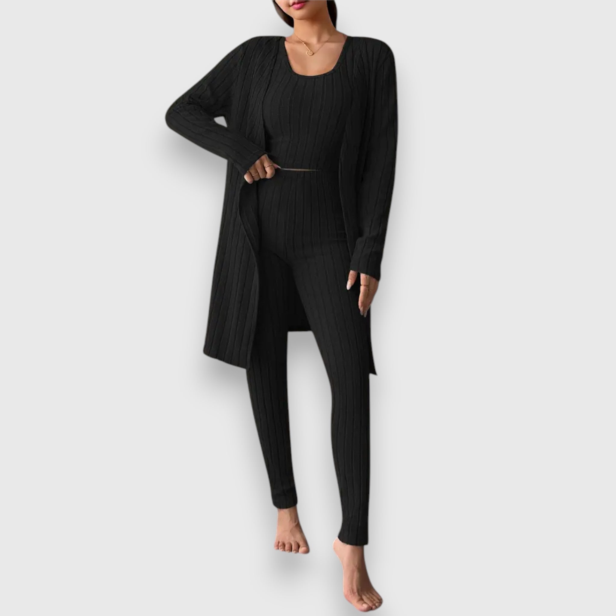 Gabriela | Ensemble de tricot 3 pièces