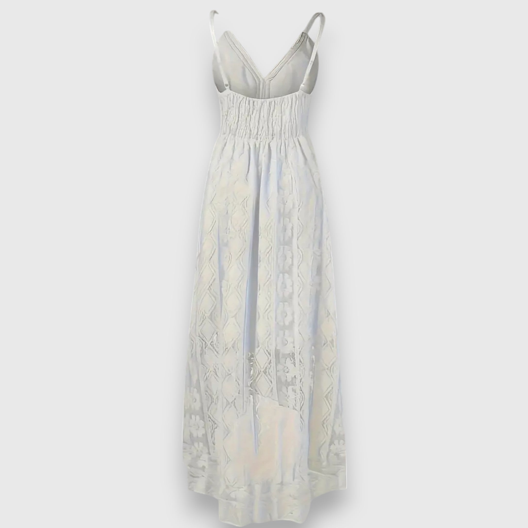 Fleur | Robe longue en dentelle bohème