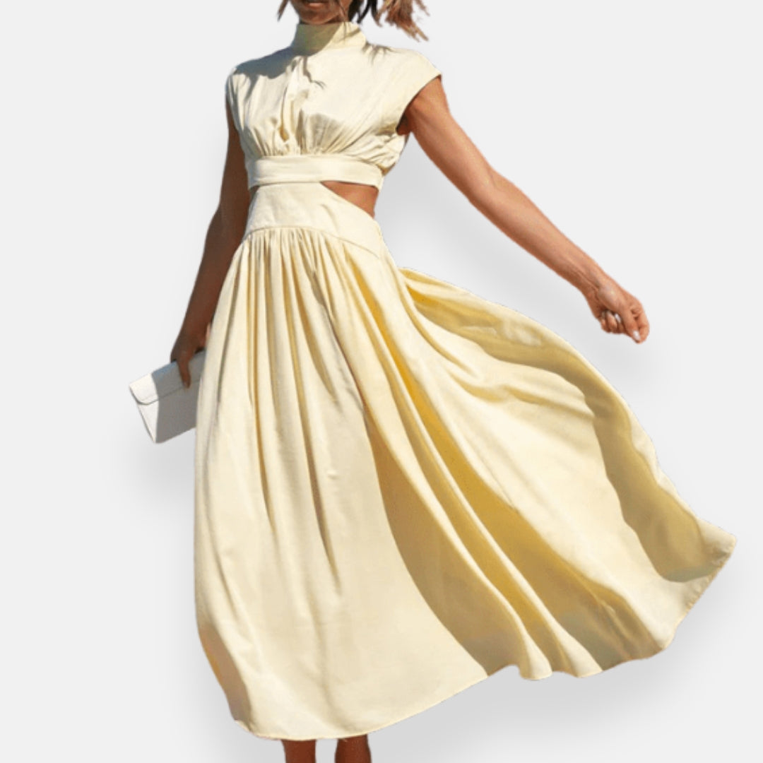 Clotilde | Robe longue élégante